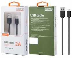 Aligator DKAC82BK USB-C s prodlouženým konektorem