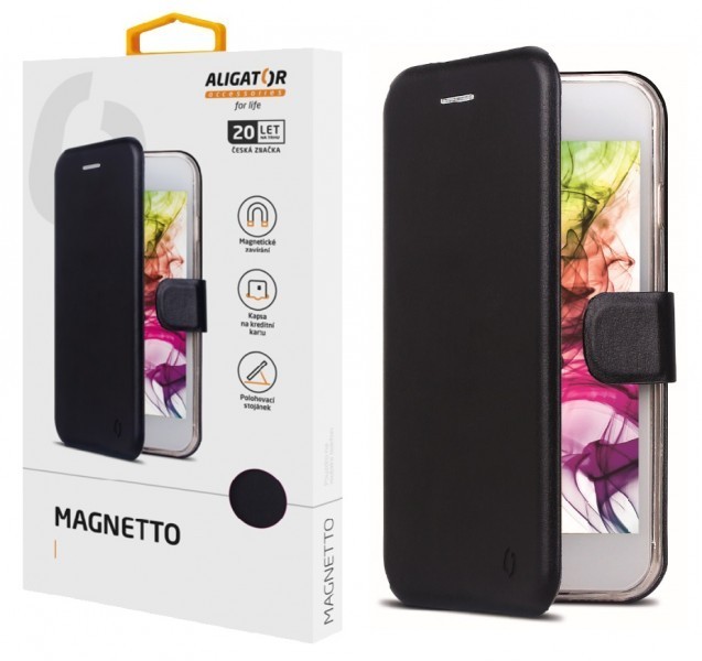 Pouzdro Magnetto ALIGATOR FIGI NOTE1 PRO černé