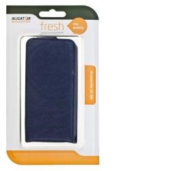 Pouzdro iPhone5 blue FRESH BOOK PBOMVIP5BE