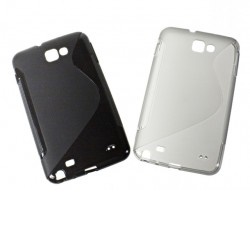 Pouzdro Samsung i9220, N7000 čiré černé