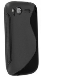 Pouzdro HTC Desire C černé silikon SGHTCDESCBK