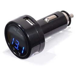 Compass 07427 napaječ USB MULTI voltmetr, teploměr