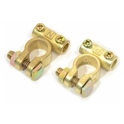 Compass 07503 akumulátorové svorky zinkové 2ks