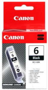 Originální Canon BCI6BK (4705A002) černá