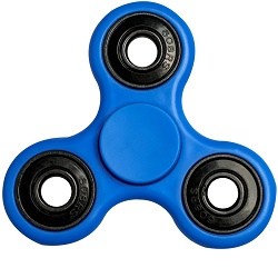 Fidget spinner CRAZY GYRO modrý KG616618