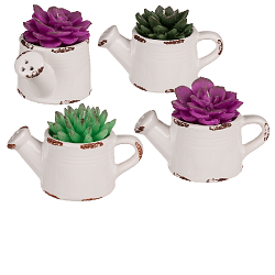 Dekorační svíčka v konvičce 10cm 121049