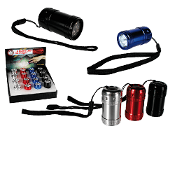 Mini baterka 6x LED svítilna 21940