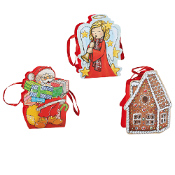 Vánoční dárková taška 19x15cm 960124