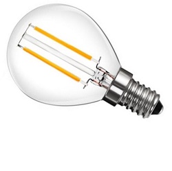 LED žárovka Filament 2W E14 vláknová 