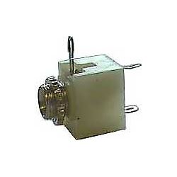 JACK zdířka 3,5 mono na panel s vypínačem D027