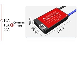 BMS pro 8S LiFePO4 články (25,6V) 20A G900D