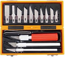 Extol 91350 nože na vyřezávání 16 dílů Profi