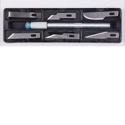 Nože na vyřezávání 6 dílů Hobby skalpely