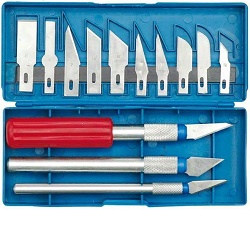 Sada nožů přesných s břity 16 ks 76305