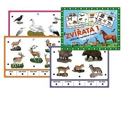 Voltík zvířata 1 stolní výuková hra