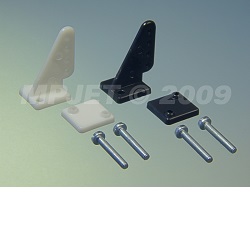 MPJet 2211 páka malá krátká otvor 1,3mm černá 2ks