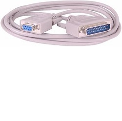 PremiumCord km2 kabel modemový 9F-25M 2m