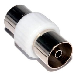 PremiumCord ktcff TV antenní spojka IEC 75 Ohm F/F