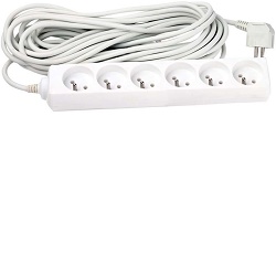 PremiumCord pp6-10 prodlužovací kabel 10m 6 zás.