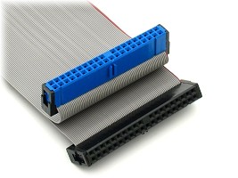 Valueline Plochý kabel k HDD 80ž ATA66, 3kon 45cm