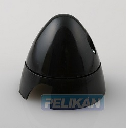 Kužel 51mm černý Angl. 2RA102