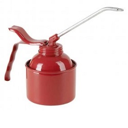 Pressol 05114 plechová olejnička červená 350ml