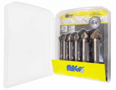 Magg 070017 Sada záhlubníků 6ks