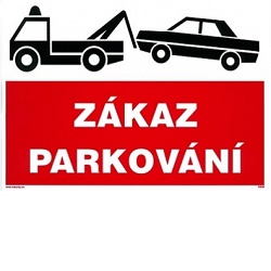 Magg Zákaz parkování odtah 210 x 297 mm