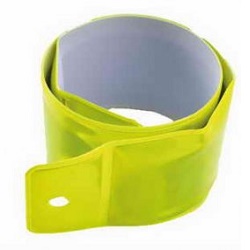 Pásek reflexní na ruku 5x40 cm 2616-ZLT