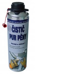 Den Braven 40410SL čistič PUR pěny 500 ml s rozp.