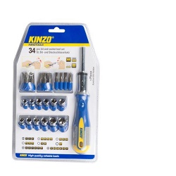 Kinzo 54200 sada bitů a hlavic 34ks