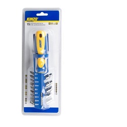 Kinzo 54203 sada bitů a hlavic 15 ks i do vrtačky