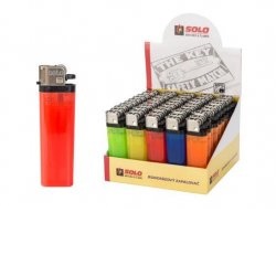 SOLO 610103 zapalovač jednorázový kamínkový 1ks