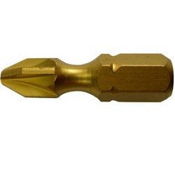 bit PZ WEKADOR - PZ2/25mm TiN torzní 1ks
