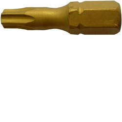 WEKADOR Bit torx 10 - 25 mm torzní TIN