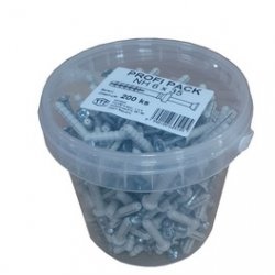 Hmoždinka natloukací NH 6x60 100ks PROFI PACK