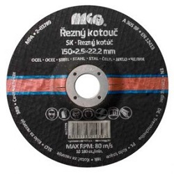 Magg RK15025 řezný kotouč na kov 150x2,5x22,2mm