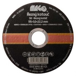 Magg RN11510 115 mm řezný kotouč na nerez