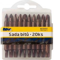 Magg WJ0001 sada bitů 20ks