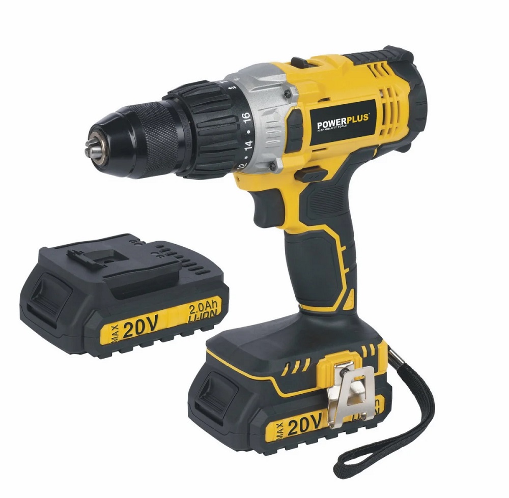 PowerPlus POWX00445 aku příklepový šroubovák