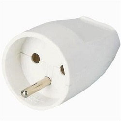 PremiumCord Zásuvka 230V 16A,230V bílá