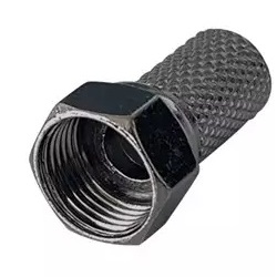 Geti 03350177 konektor F 6.8mm černý