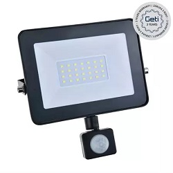 Geti GLF30P LED reflektor 30W s PIR čidlem 2850lm