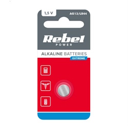 Rebel Baterie AG13/LR44 REBEL EXTREME 1ks