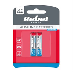 Baterie AAA (R03) alkalická REBEL EXTREME Alkaline