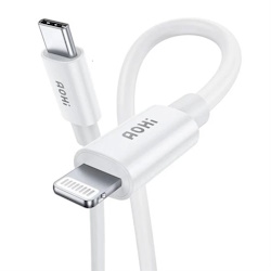 Kabel AOHI AOC-L003 USB-C/Lightning 1,2m White