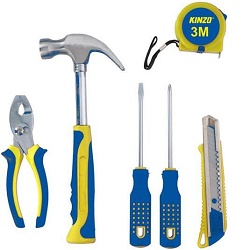 Sada nářadí KINZO 6610 6ks univerzální