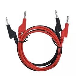 Kabel propojovací GETI GT-L01 s banánky 1m