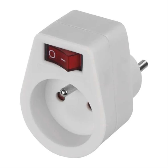 Zásuvka s vypínačem 230V P0027