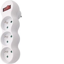 Solight P102 zásuvka rozbočovací 3x10A/230V